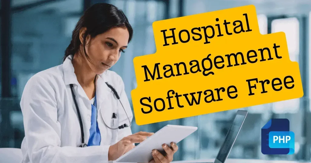 Complete Hospital Management Software in PHP MySQL