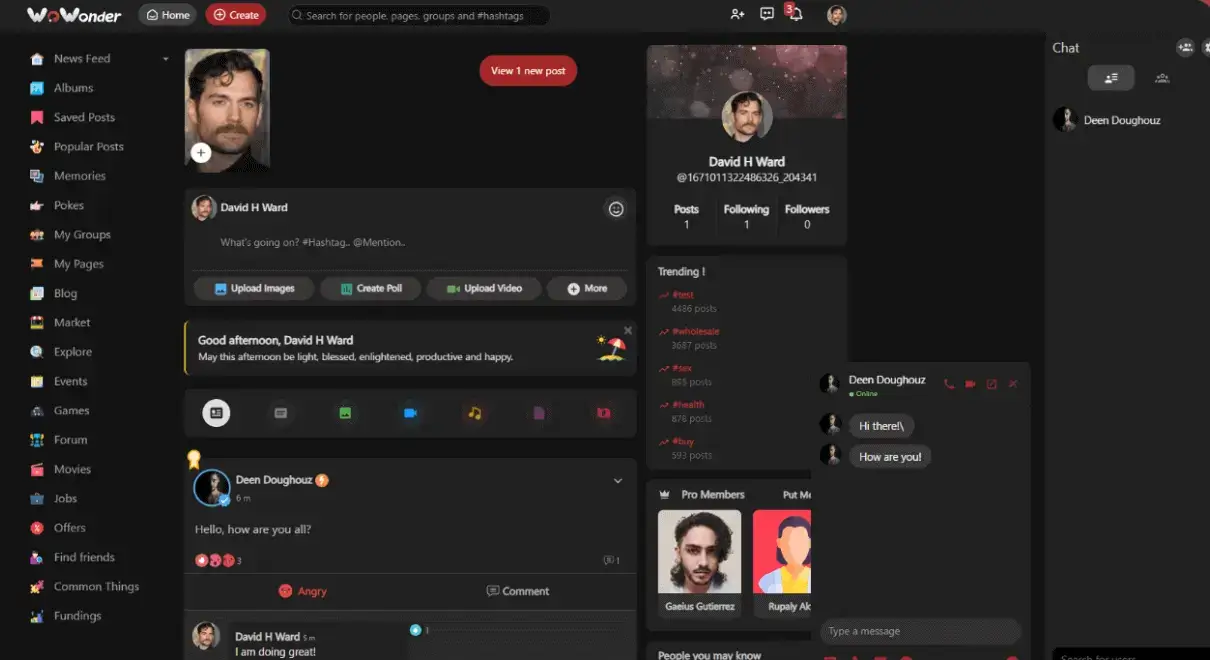 Wowonder-PHP-Social-Network-Platform