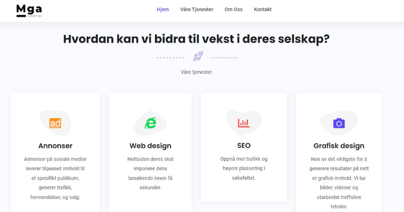 Digital Agency WordPress Website