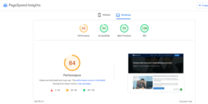 Google PageSpeed Insights